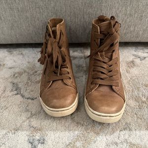 Ugg Blaney High Top Sneakers Brown size 6